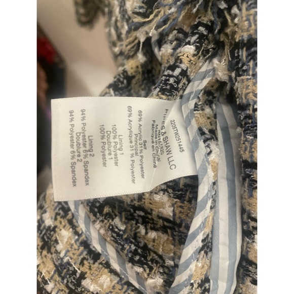 Veronica Beard Theron Houndstooth Blazer Jacket - Picture 6 of 14